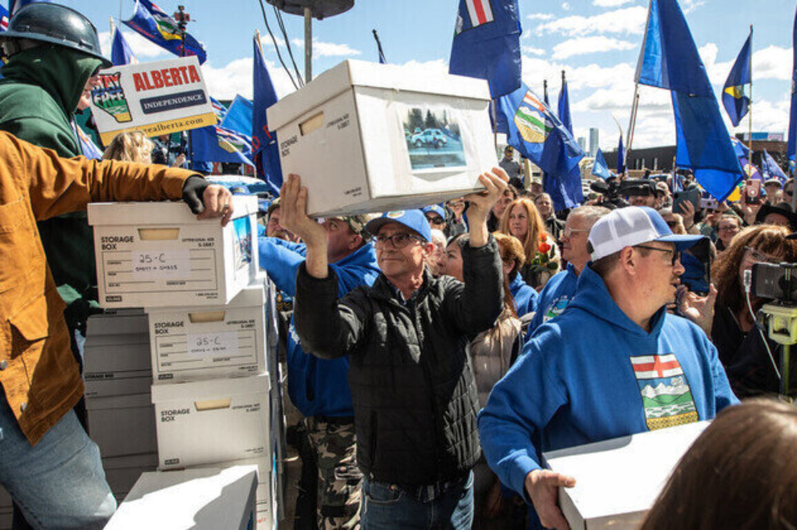 Canadas most oil-rich province could vote on breaking away