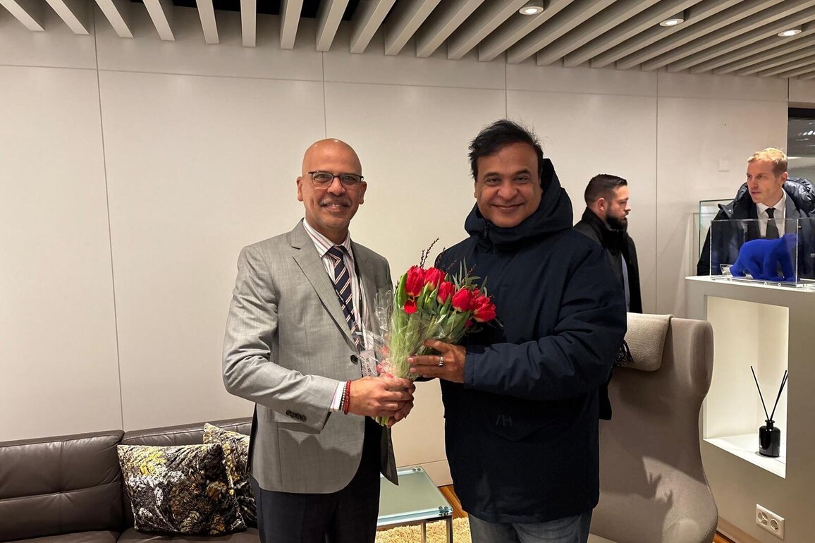 Himanta Biswa Sarma becomes first Assam CM to attend Davos, set to showcase state's potential