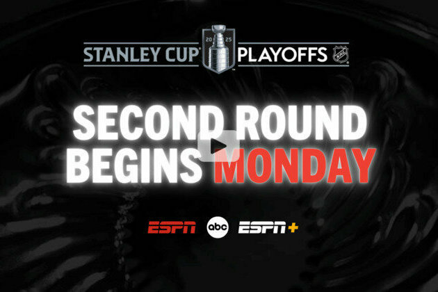 2025 Stanley Cup Playoff Second Round Action Presented by GEICO Continues Tonight with Florida Panthers at Toronto Maple Leafs