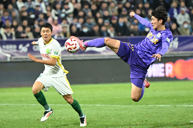 (SP)CHINA-TIANJIN-FOOTBALL-CSL-TIANJIN VS BEIJING (CN)