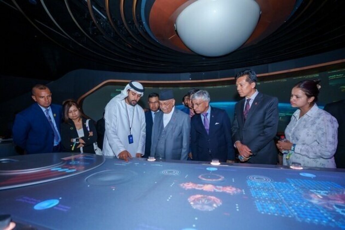 Prime Minister of Nepal visits Museum of the Future in Dubai