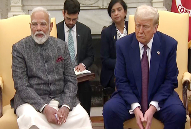 "We will work with twice the speed...delighted to see you back in the White House," PM Modi tells President Trump