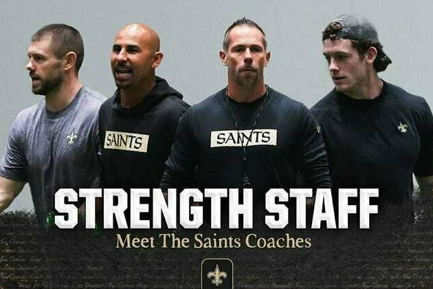Meet the 2025 New Orleans Saints strength staff