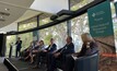  L-R: Pitcher Partners MD Bryan Hughes, Northern Minerals MD Mark Tory, WA mines minister Bill Johnston, Indiana Resources chair Bronwyn Barnes, Venturex Resources MD Bill Beament, Mineral Resources MD Chris Ellison and CSIRO director Kirsten Rose