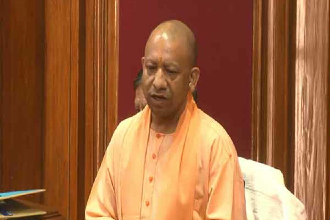 Uttar Pradesh Chief Minister Yogi Adtiyanath addresses Viksit Bharat Youth Parliament in Lucknow