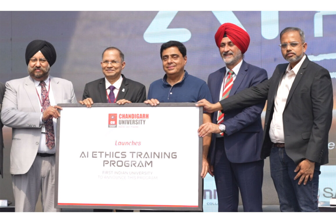 India's first AI Fest Concludes at Chandigarh University; Launches AI Ethics Training Program with Target to Train 1.5 Lakh Youth by 2030