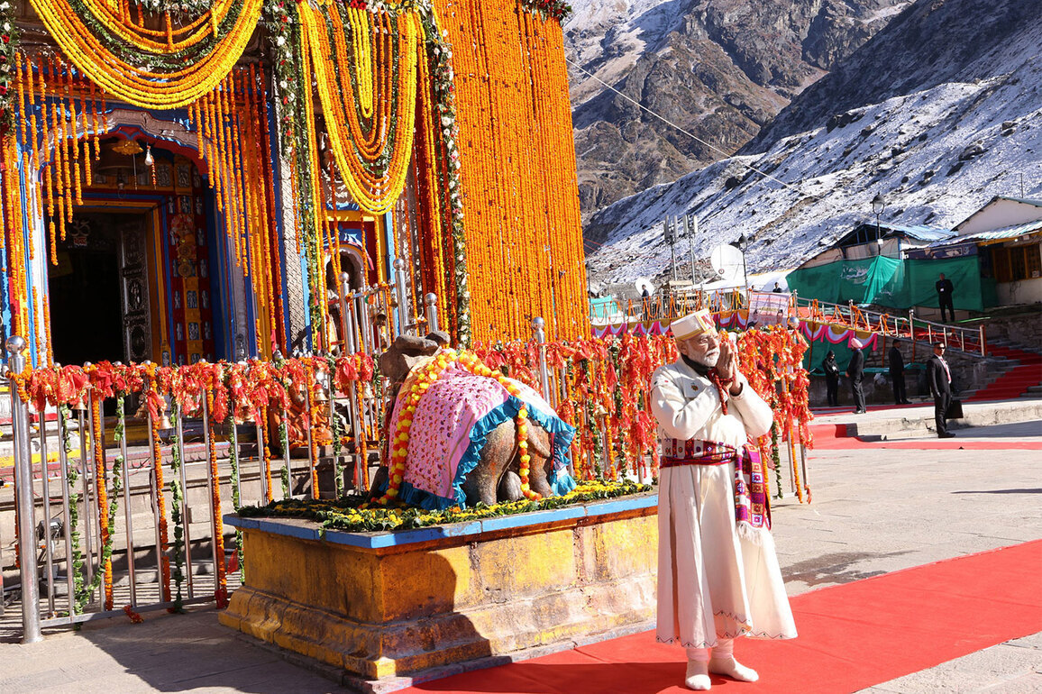 "Journey to Kedarnath, a divine celebration of faith;" PM Modi writes to devotees as Kedarnath Dham opens doors