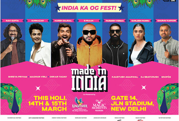 Made In India Fest 2025: The Ultimate Holi & Comedy Festival Comes to Delhi