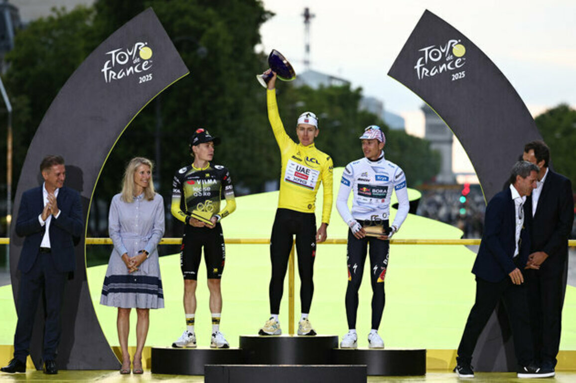 Tadej Pogaar wins his fourth Tour de France for UAE Team Emirates-XRG