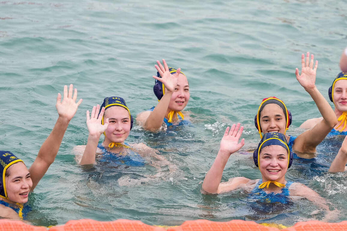 (SP)CHINA-HAINAN-SANYA-ASIAN BEACH GAMES-WATER POLO-WOMEN'S ROUND-ROBIN FINAL-CHINA'S HONG KONG VS KAZAKHSTAN(CN)