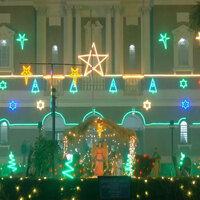 Delhi's Sacred Heart Cathedral Church shines bright with lights ahead of Christmas
