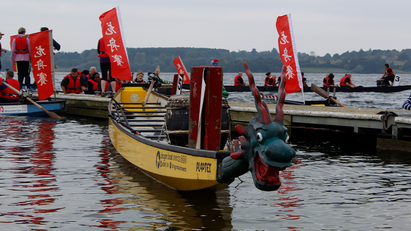 Third Jewson's dragon boat race raises vital funds for duo of charities