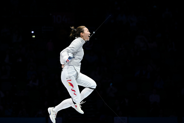 (SP)CHINA-15TH NATIONAL GAMES-FENCING-WOMEN'S SABRE-TEAM-FINAL (CN)