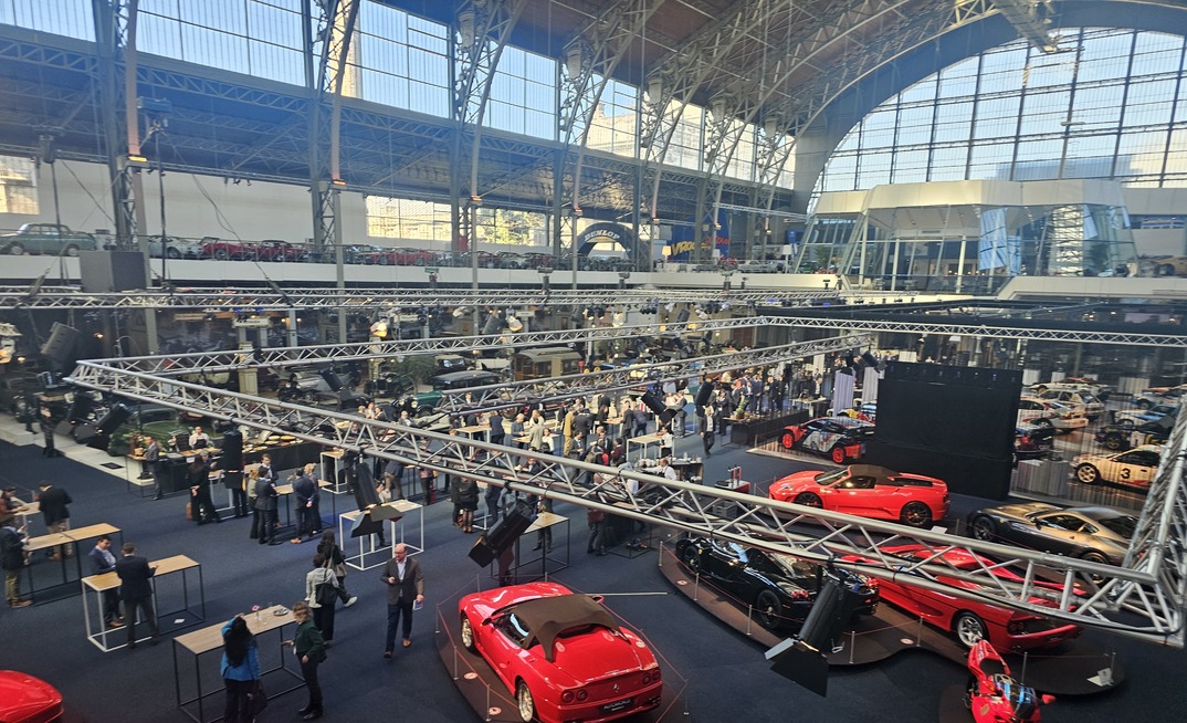 Autoworld showcases the automotive sector's past, while Giga Europe 2025 had its future in mind