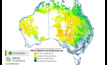  August 2020 Grazing land use green biomass NDVI map