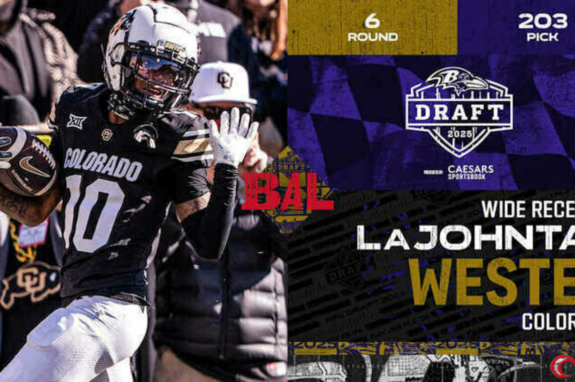 Ravens Draft Wide Receiver LaJohntay Wester in Sixth Round (No. 203)