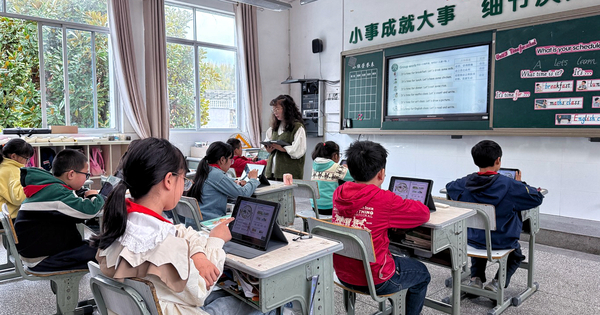 CHINA-ZHEJIANG-HANGZHOU-RURAL EDUCATION-DIGITAL TOOLS (CN)
