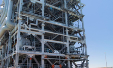 The final Pluto Train 2 modules arriving at the Pluto LNG facility in WA’s Pilbara region.