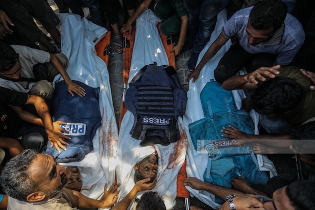 Outrage from global press groups as 6 more journalists are killed in Gaza