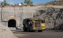 The portal entrance at MMG's Dugald River mine site