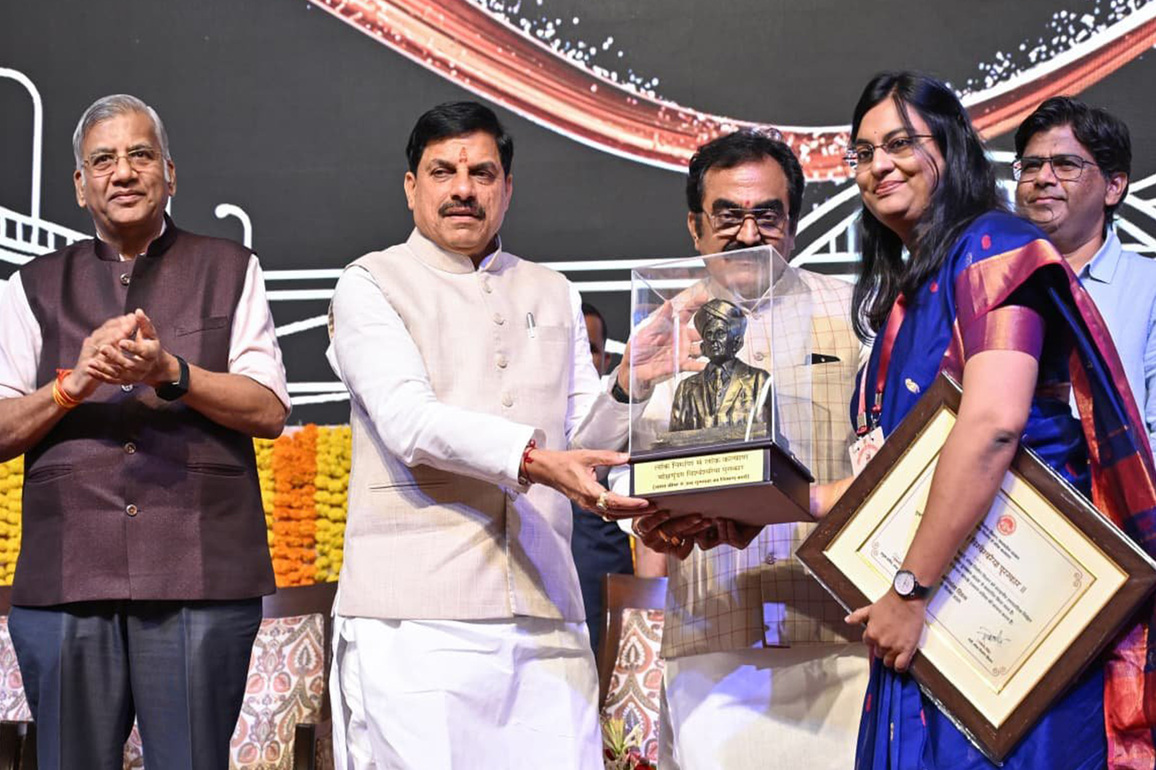 MP CM Mohan Yadav honours engineers on Engineer's Day in Bhopal