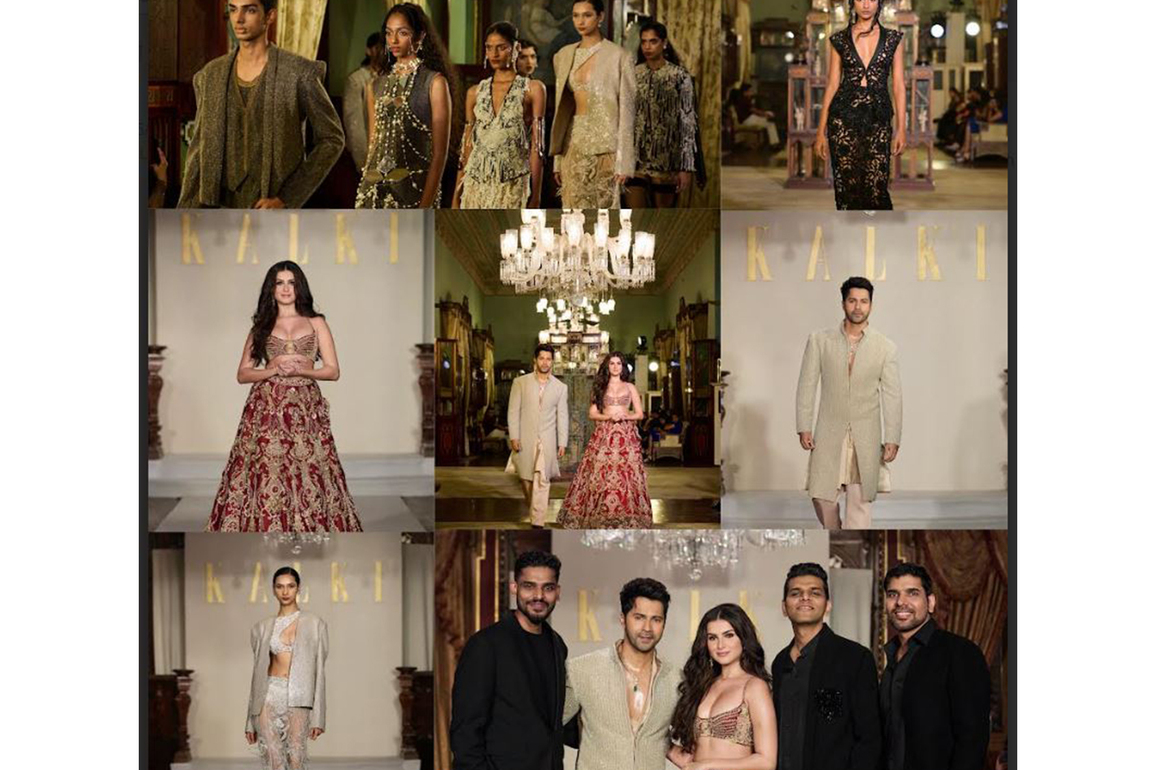 Varun Dhawan & Tara Sutaria Shine as Showstoppers at KALKI's Couture Debut at Taj Falaknuma Palace, a Modern Palace of Royal Legacy
