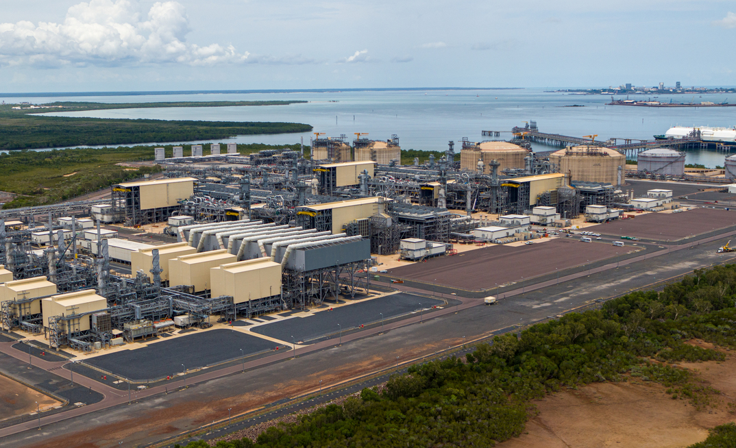 INPEX-operated Ichthys LNG onshore processing facility
