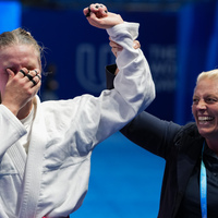 (SP)CHINA-CHENGDU-THE WORLD GAMES 2025-JU-JITSU-WOMEN'S -57KG NEWAZA-FINALS(CN)