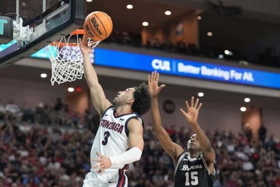 Gonzaga tops Santa Clara to claim WCC title for last time