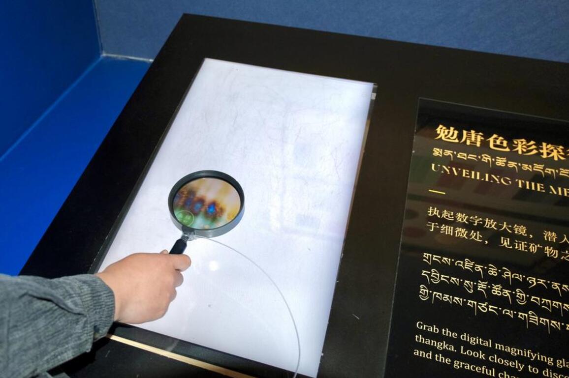 Technology brings Xizang's ancient treasures to life