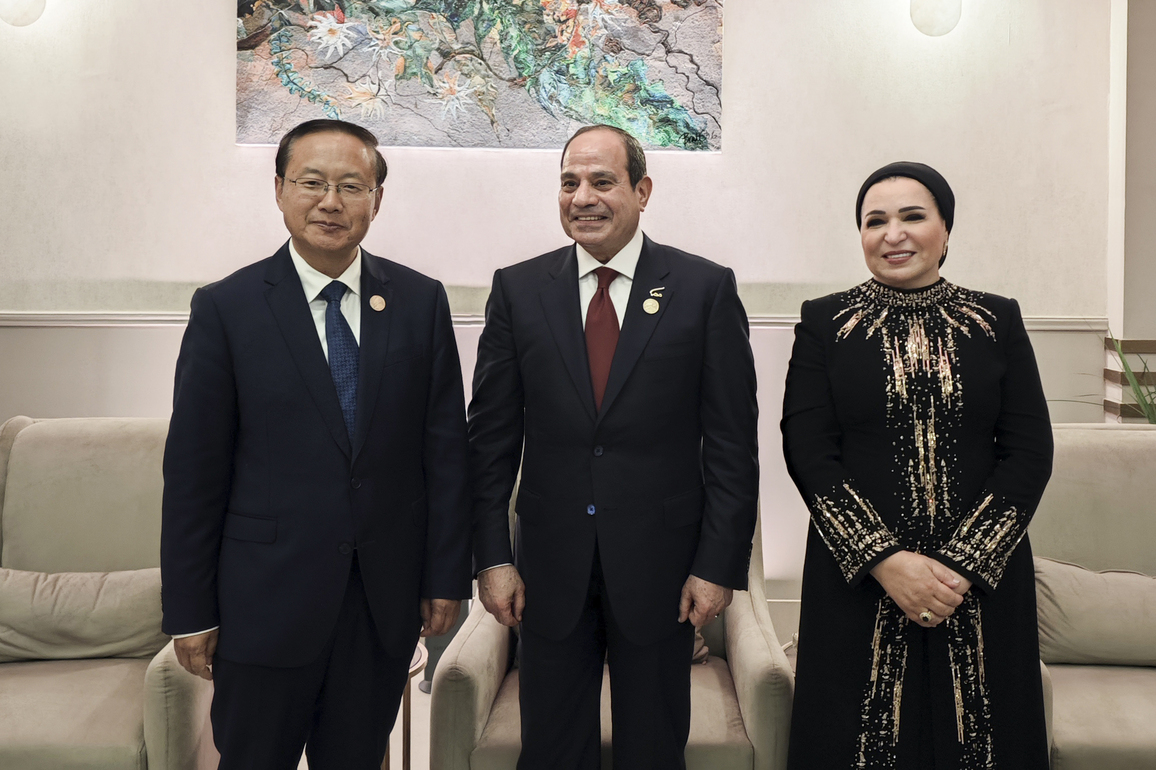 EGYPT-CAIRO-CHINA-SUN YELI-GRAND EGYPTIAN MUSEUM-OPENING