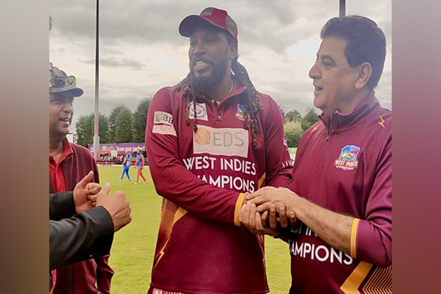 West Indies Champions register thrilling win against England Champions