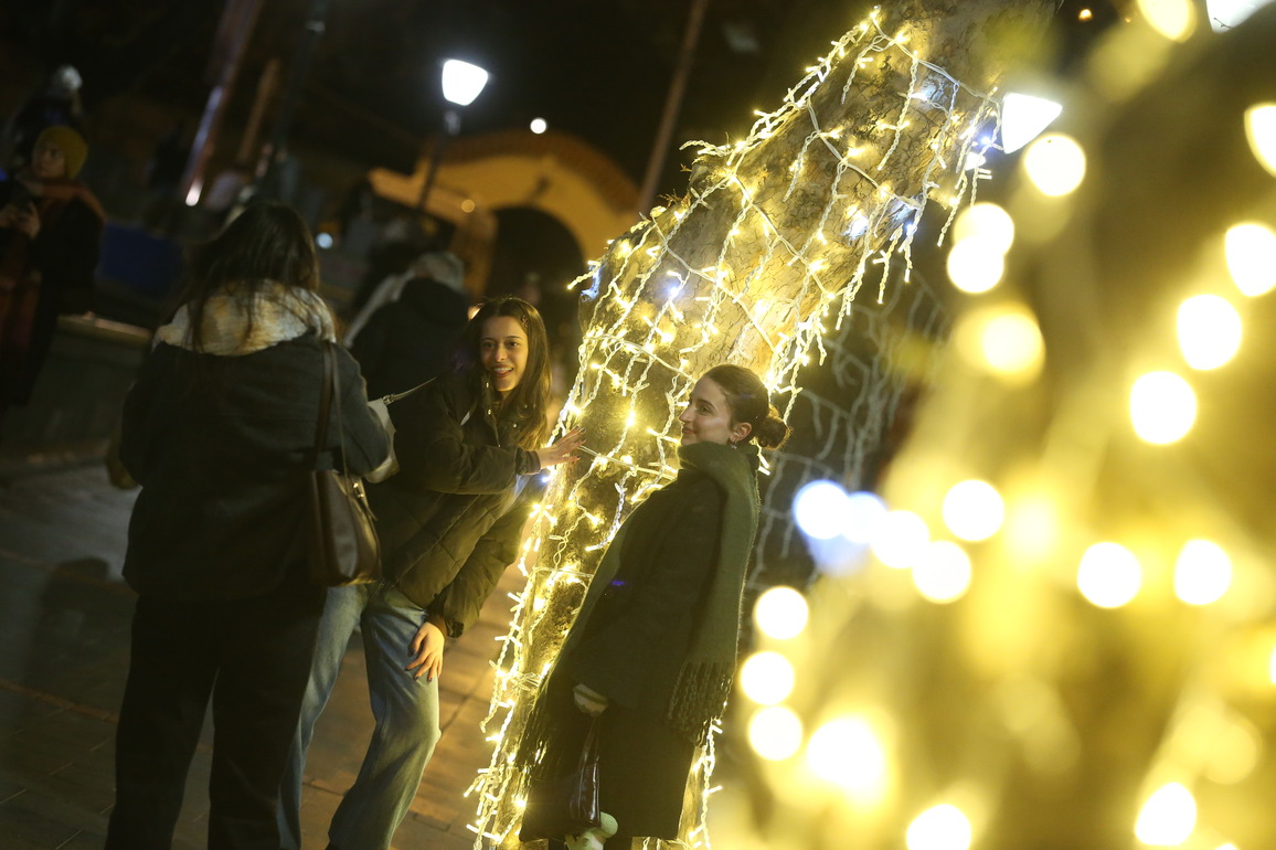 TRKIYE-ANKARA-NEW YEAR-FESTIVE LIGHTS