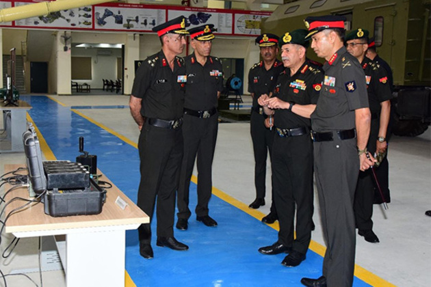 COAS Gen Upendra Dwivedi visits Military College of Electronics and Mechanical Engineering in Secunderabad