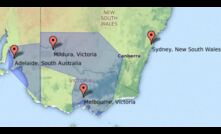  CropLogic's target 'Southern Regions', showing the location of Mildura, Victoria