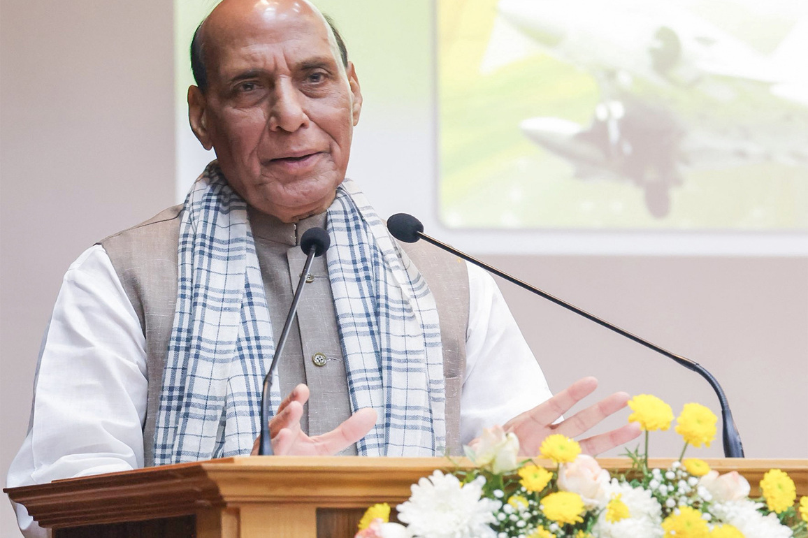 "True king of common people": Rajnath Singh pays tribute to Chhatrapati Shivaji Maharaj on his birth anniversary