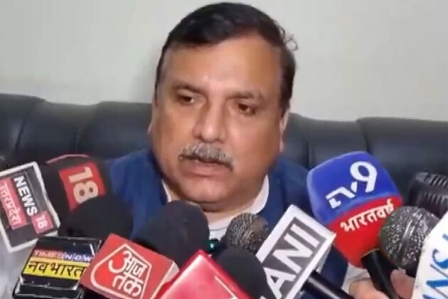 AAP MP Sanjay Singh accuses BJP of "breaking parties" amid TMC split