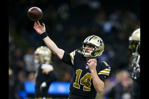 Andy Dalton throws three TD passes as Saints defeat Rams