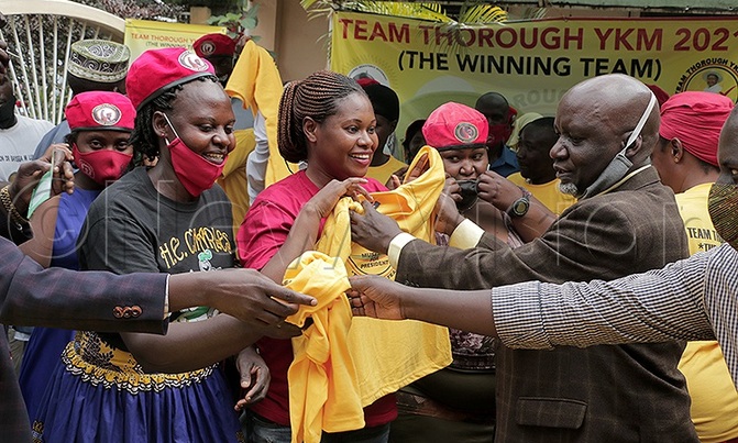 Opposition supporters defect to NRM Opposition supporters defect to NRM