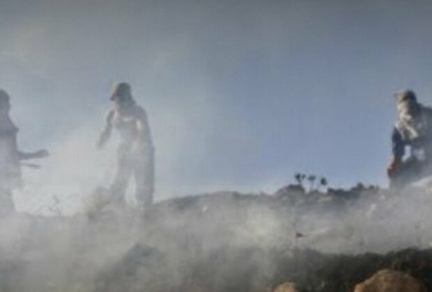 Israeli settlers burn tens of dunums of agricultural land in Nablus