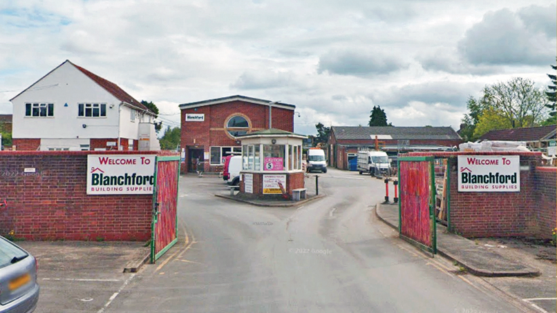 Blanchford headquarters in Headington - Image: Google Streetview