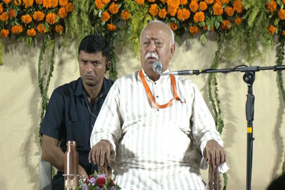 MP: RSS chief Mohan Bhagwat inaugurates Cancer Care Centre in Indore