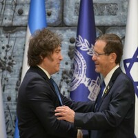 Argentine president arrives in Jerusalem, eyes closer latin American-Israeli partnership