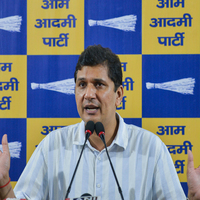 BJP betrayed Delhi's rural residents by imposing Rs 235 toll on UER-2, says AAP's Saurabh Bharadwaj