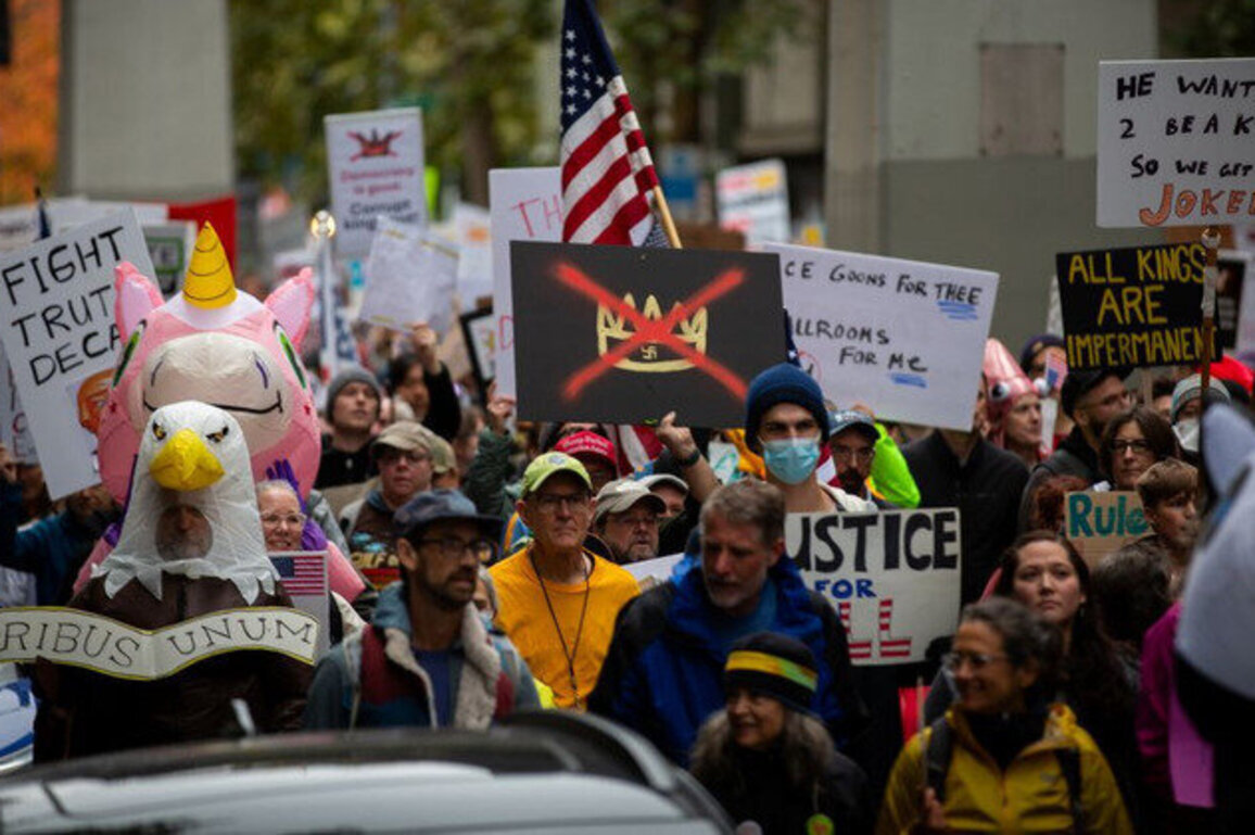 Hyper-local organizing for 'No Kings' in Oregon