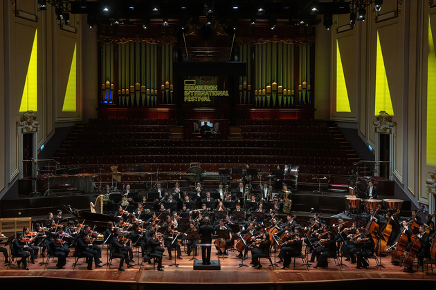BRITAIN-SCOTLAND-EDINBURGH-NCPA ORCHESTRA-EUROPEAN TOUR
