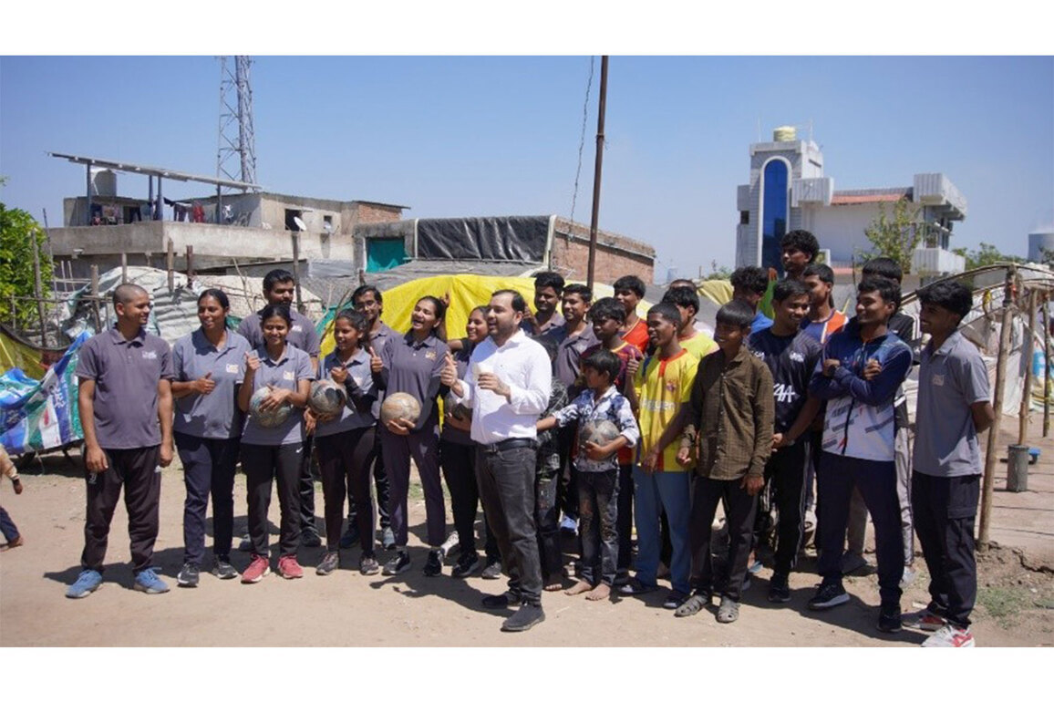 Alakh Pandey visits Slum Soccer in Nagpur, donates 33 lakh and sports kits to support underserved youth