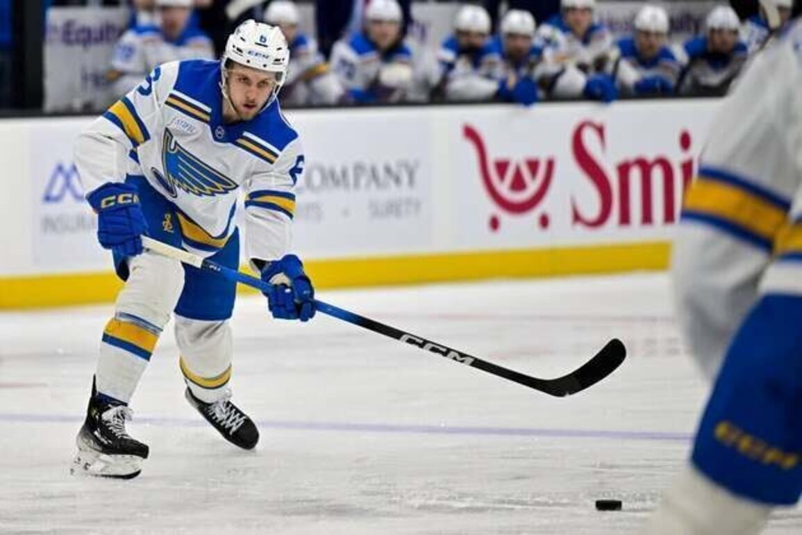 Blues sign D Philip Broberg to six-year, $48 million deal