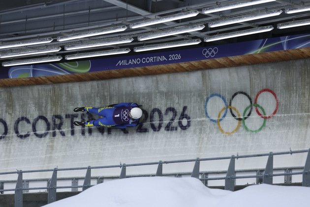 (MICO2026)ITALY-CORTINA D'AMPEZZO-OLYMPIC WINTER GAMES-LUGE-MEN'S SINGLES-TRAINING