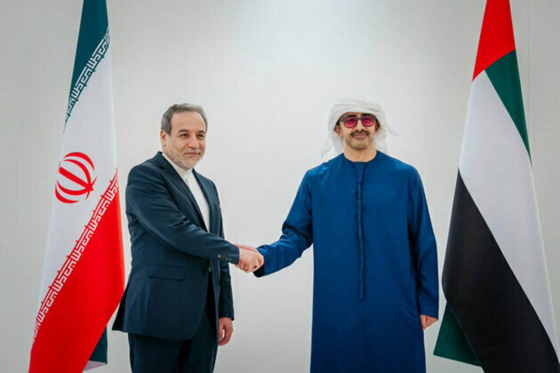Abdullah bin Zayed meets Foreign Minister of Iran